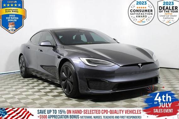 TESLA MODEL S 2021 5YJSA1E56MF443177 image